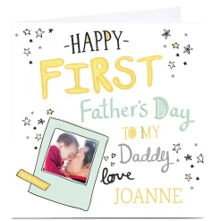 Photo Upload Father's Day Card - First Father's Day