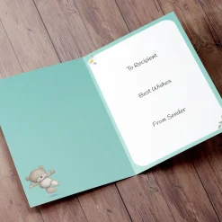 Photo Upload Mother's Day Card - Floral Heart