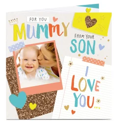 Photo Upload Mother's Day Card - From Your Son