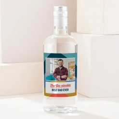 Photo Upload Personalised Gin - The Gin-vinsible