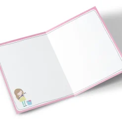 Photo Upload Thank You Teacher Card - For Being My Inspiration