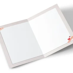 Photo Upload Valentine's Card - Red Hearts & Polaroids, Girlfriend