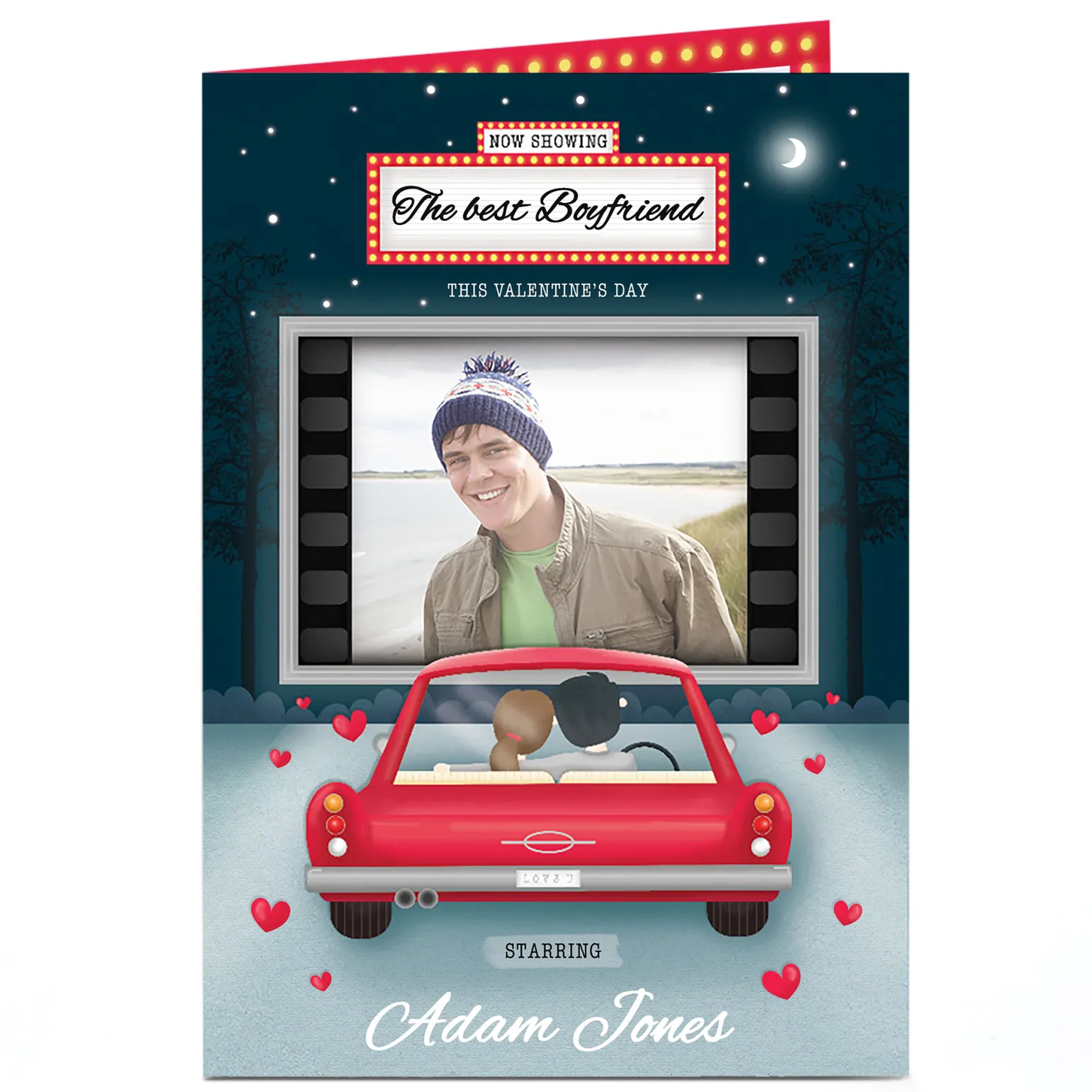 Photo Upload Valentine's Card - The Best Boyfriend