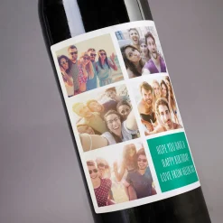 Photo Upload Wine - 5 Photos & A Message