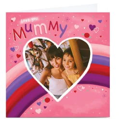 Photo Valentine's Day Card - Love You Mummy