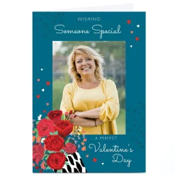 Photo Valentine's Day Card - Roses, Someone Special