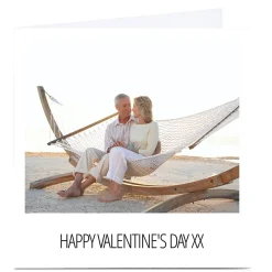 Photo Valentine's Day Card - Any Message