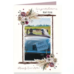 Photo Wedding Card - Happy Ever After