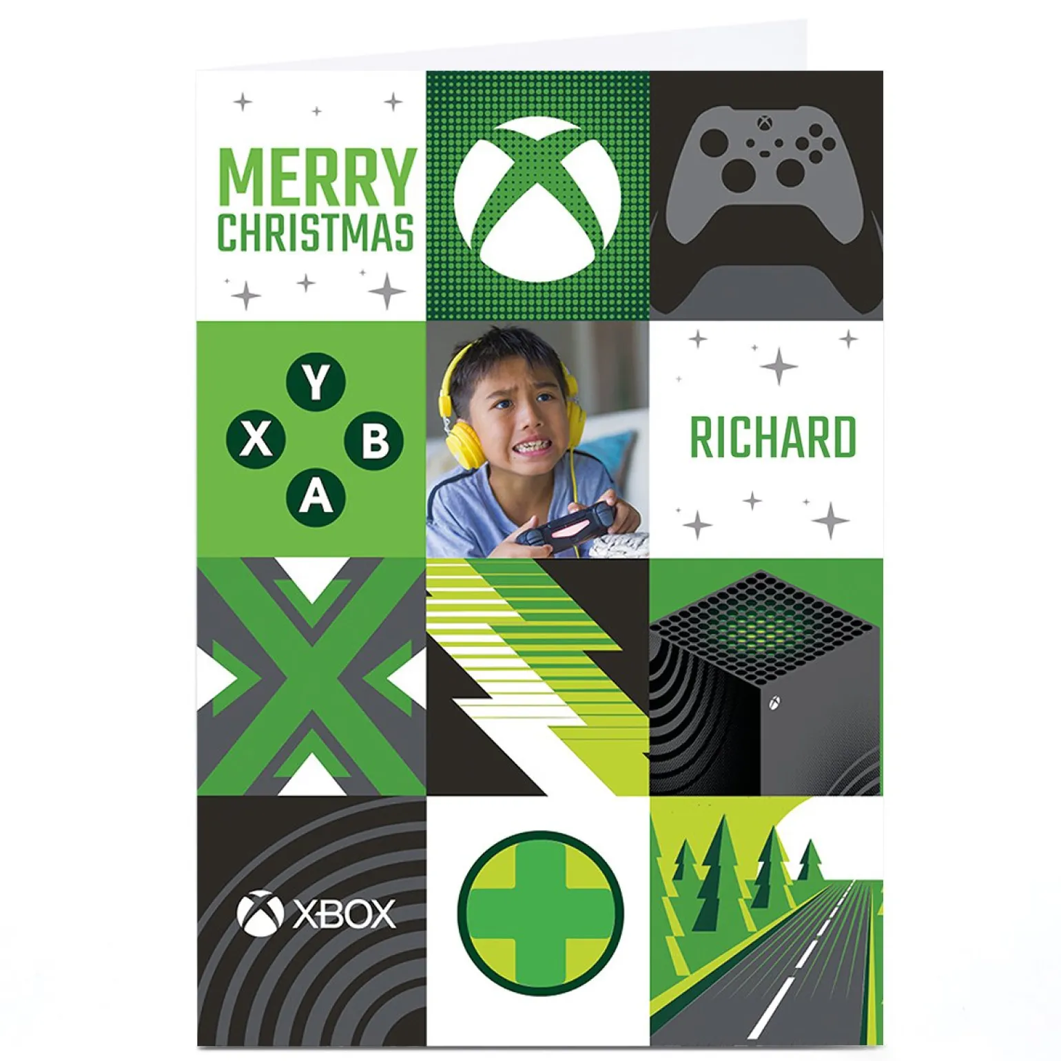 Photo XBox Christmas Card - Any Name