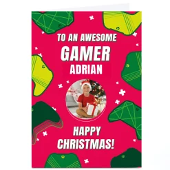 Photo Xbox Christmas Card - To an Awesome Gamer, Any Name
