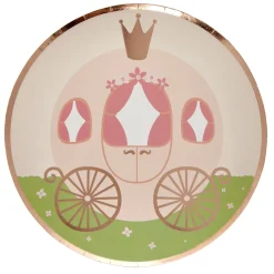 Pink Princess Party Tableware & decorations Bundle - 8 Guests