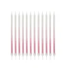 Pink Tall Ombre Skinny Cake Candles - Pack of 12