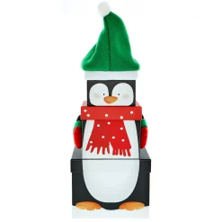 Plush Penguin Gift Boxes - Set Of 3