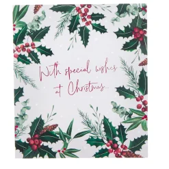 Premium Robin & Holly Christmas Cards - Pack of 10 (2 Designs)