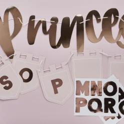 Princess Customisable Card Banner & Stickers