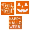 Pumpkin Stencils - Pack of 3
