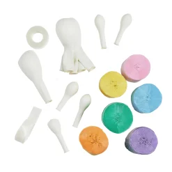 Rainbow Balloon & Streamer Backdrop Kit