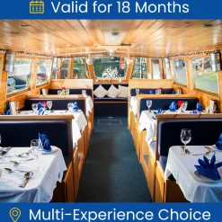 River Dining for Two Gift Experience Day