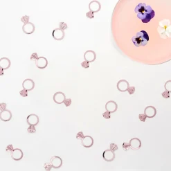 Rose Gold Ring Table Scatter