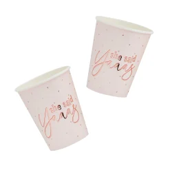 She Said Yaaas Paper Cups - Pack of 10