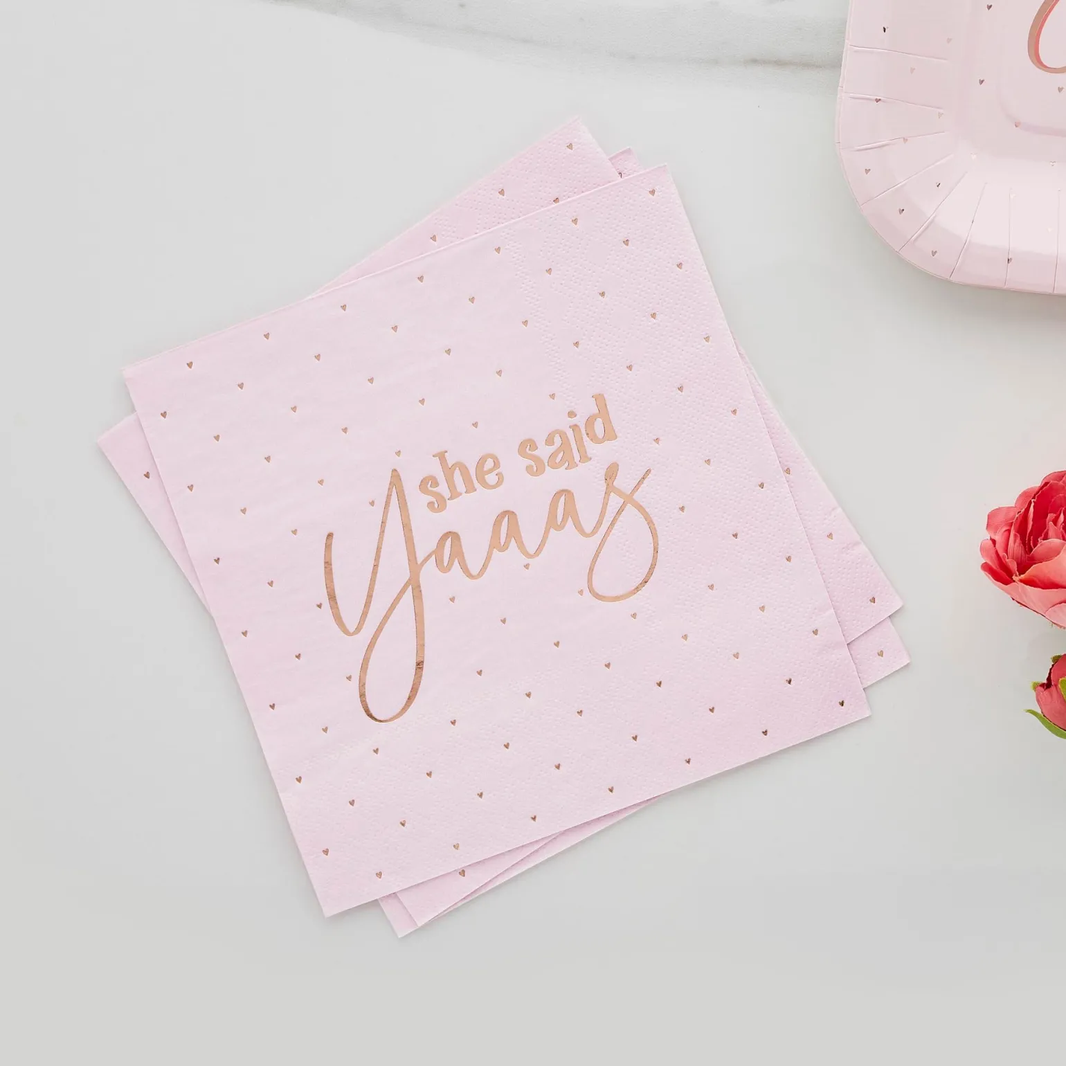 She Said Yaaas Paper Napkins - Pack of 16