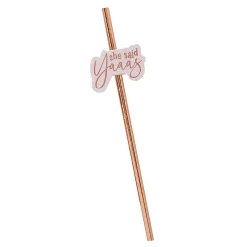 She Said Yaaas Paper Straws - Pack of 16
