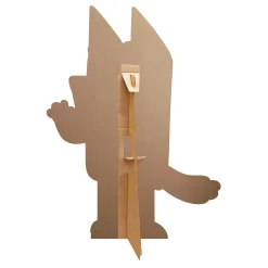 Small Bluey Cardboard Cutout