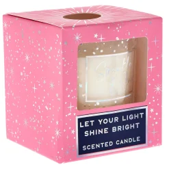 Sparkle & Glow Let Your Light Shine Bright Scented Candle