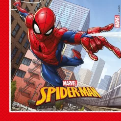 Spider-Man Crime Fighter Party Tableware & Decorations - 16 Guests