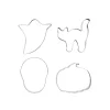 Spooky Friends Cookie Cutters - Pack of 4