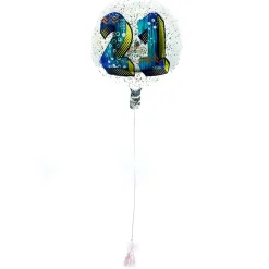 21st Birthday Balloon & Lindt Chocolate Box