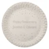Star Confetti Personalised Party Plate