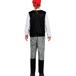Striped Pirate Children's Fancy Dress Costume