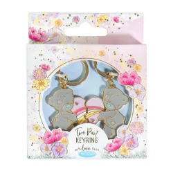 Tatty Teddy Two-Part Love Heart Keyrings