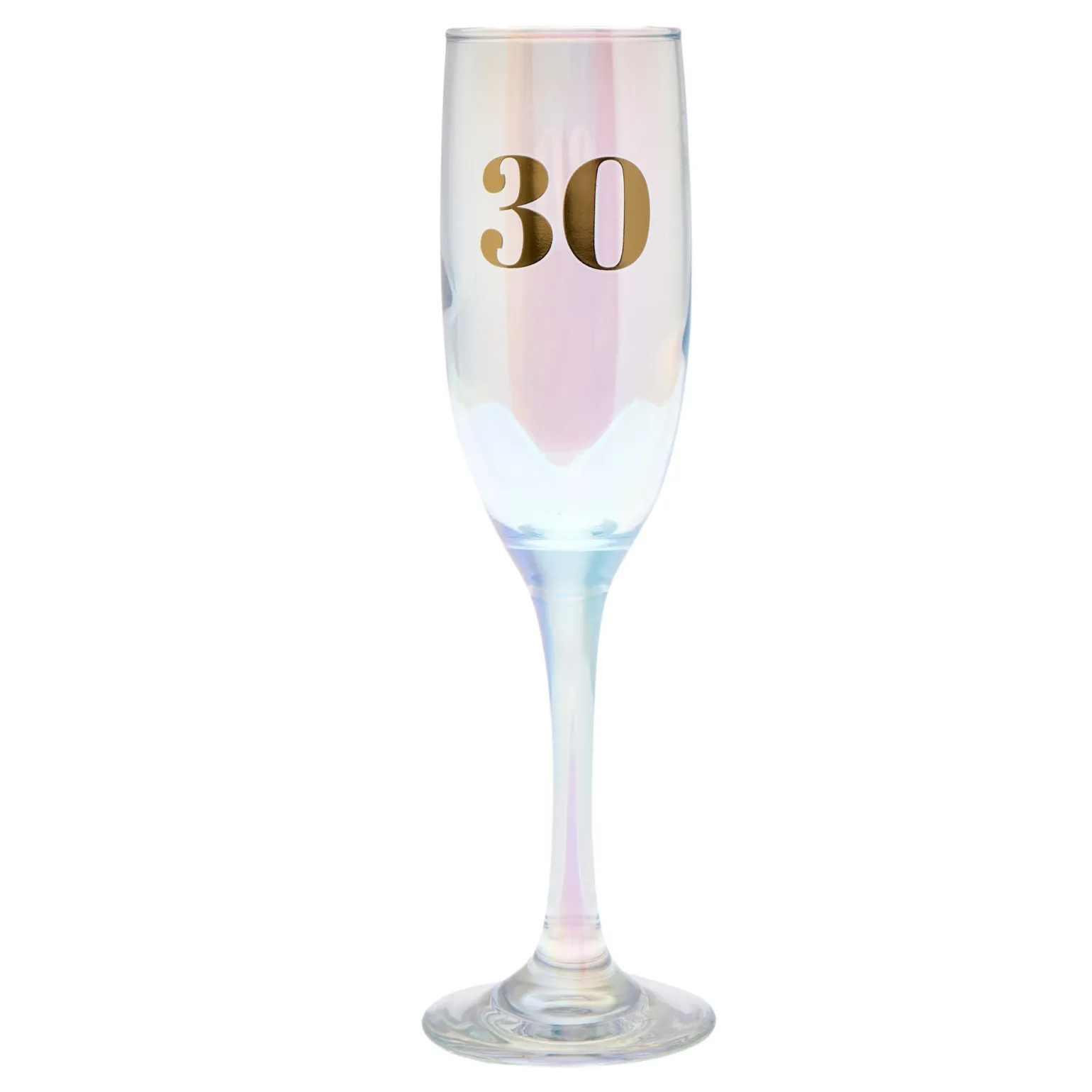 30th Birthday Champagne Flute