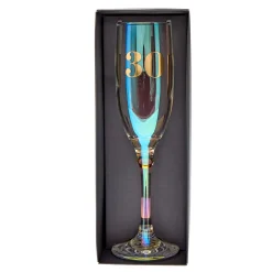 30th Birthday Champagne Flute
