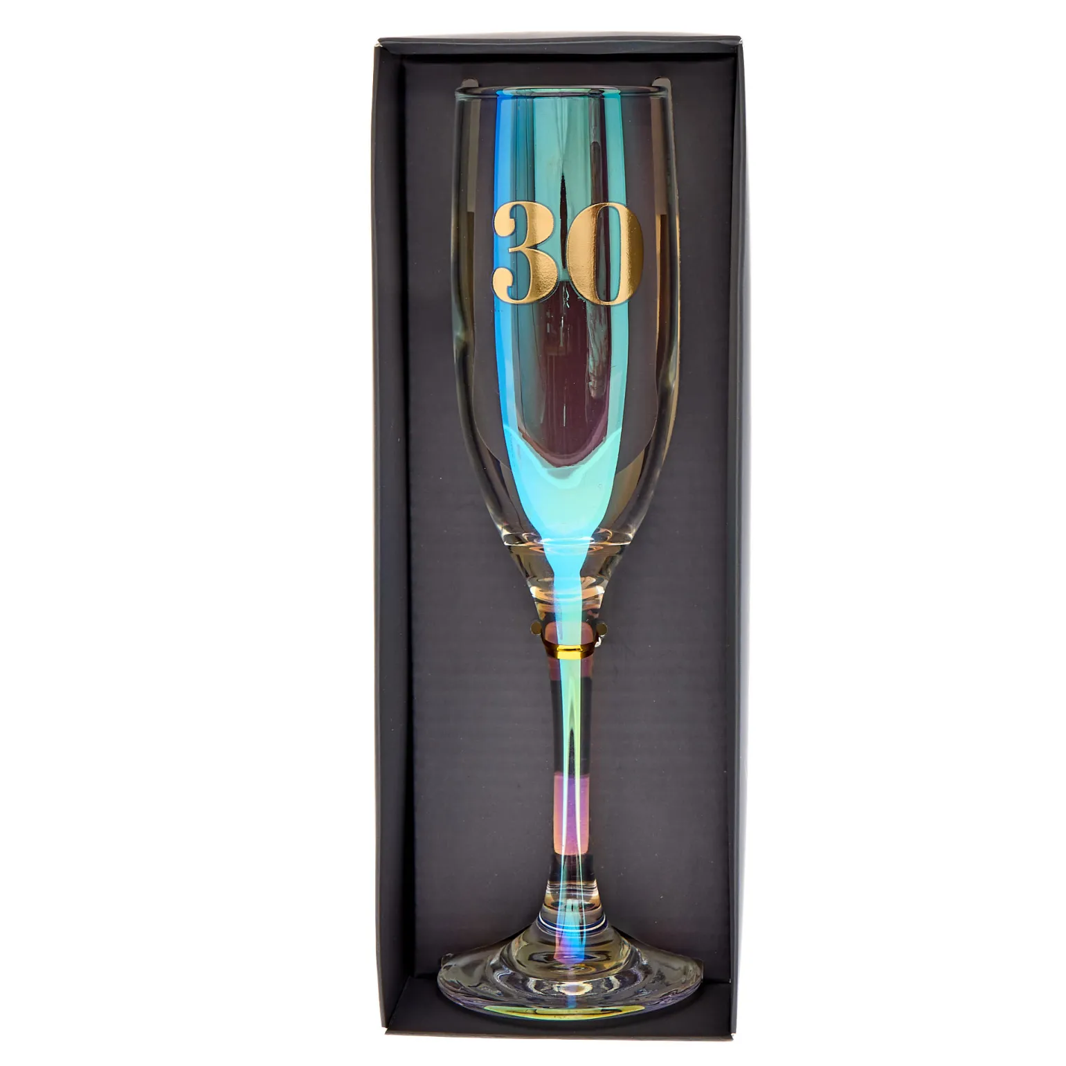 30th Birthday Champagne Flute