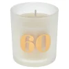 60th Birthday Pomegranate Scented Candle