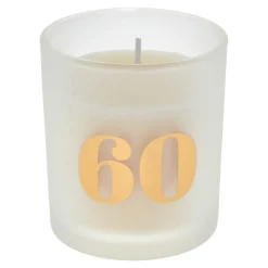 60th Birthday Pomegranate Scented Candle