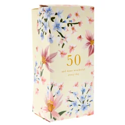 50th Birthday Wine Glass