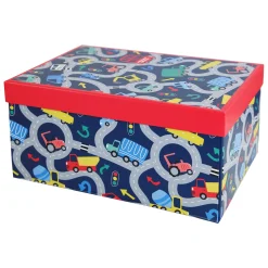 Toy Cars Flat-Pack Trunk Gift Box