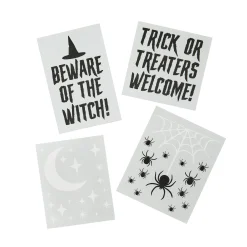 Trick Or Treat Window Clings - Pack of 4