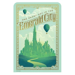 Wicked Emerald City Medium Cardboard Backdrop