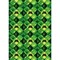 XBOX Wrapping Paper - 2 Sheets & 2 Tags